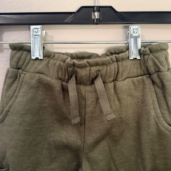 Kids Headquarters Cargo Sweat Pants Green 2T Girls - Picture 6 of 7